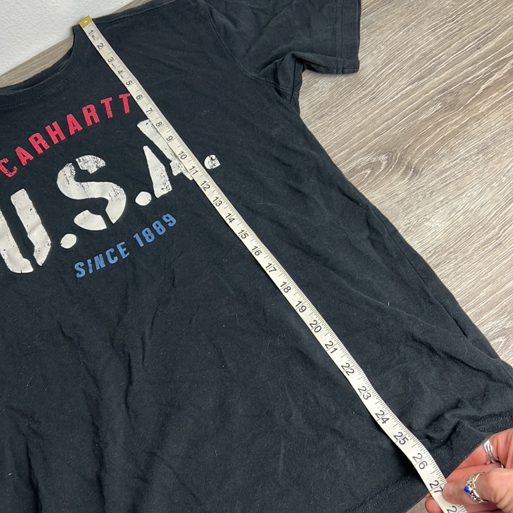Carhartt Black USA T-shirt - Picture 6 of 7